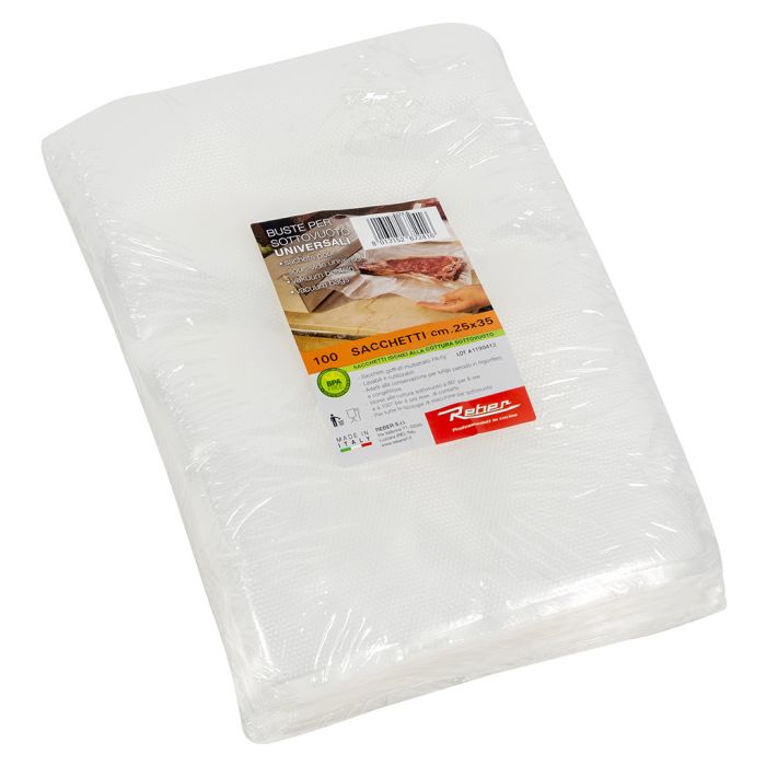 100 sacs mise sous vide REBER - 25x35 cm