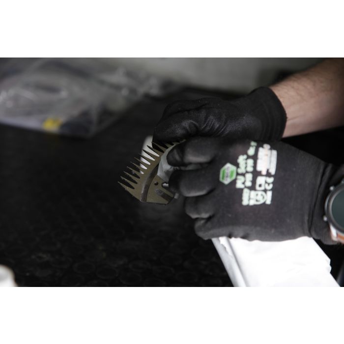 Affûtage de 3 jeux de peignes 