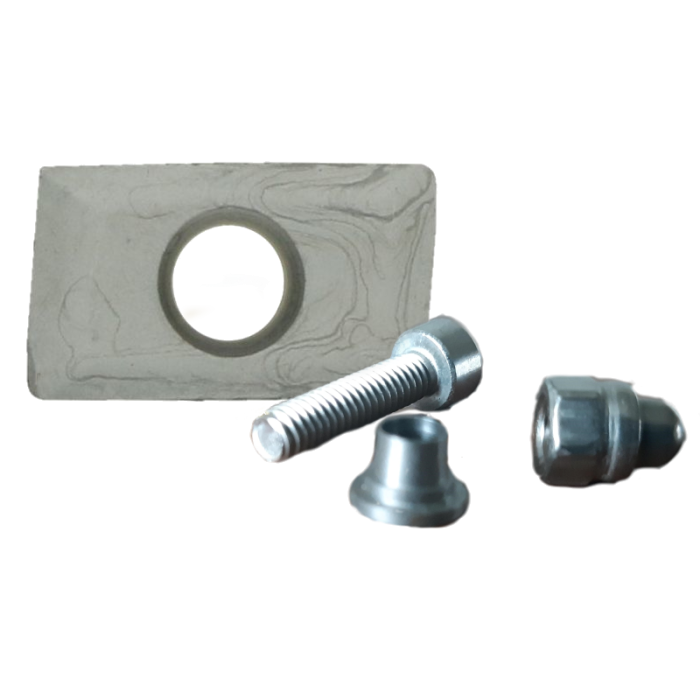 Lames et jeu de vis pour disque DL