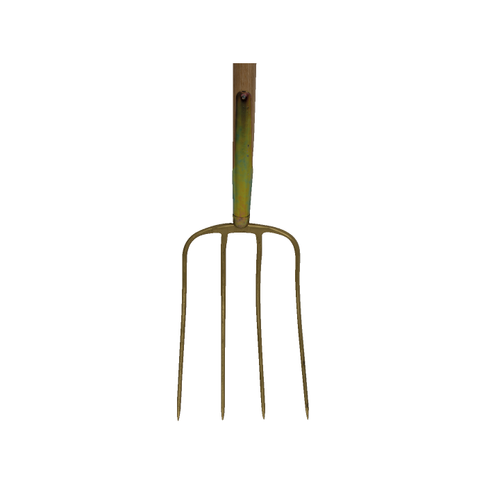 Fourche à fumier 4 dents, 31 cm