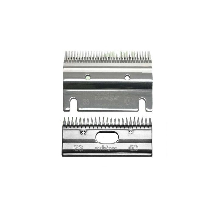 Jeu de peignes usage vétérinaire 53 et 23 dents 