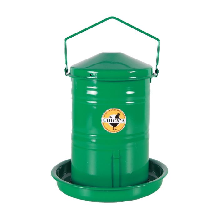 Nourrisseur trémie émaillé à crémaillère 5 L