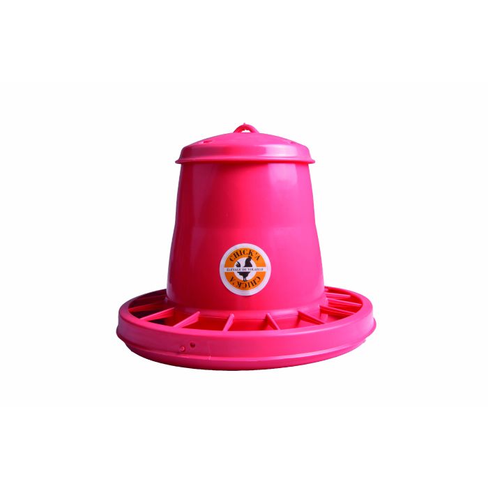 Nourrisseur à trémie rose WIN, 3,5 kg 