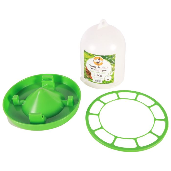 Nourrisseur à trémie ligne verte, 1 kg