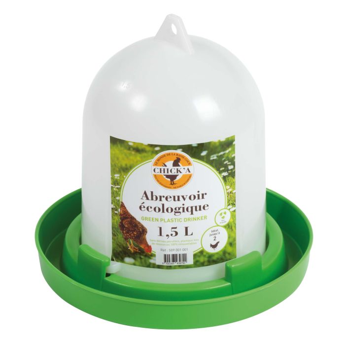 Abreuvoir ligne verte 1.5L