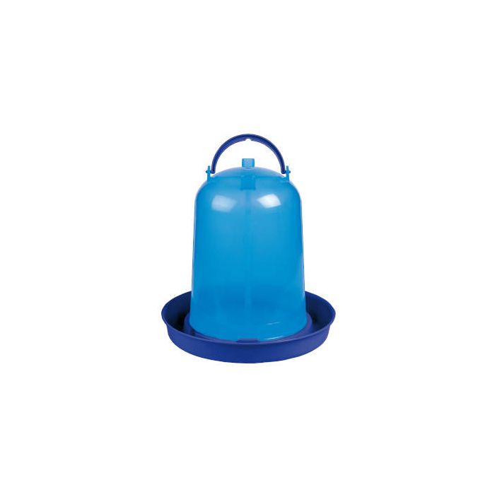Abreuvoir bleu transparent 8L