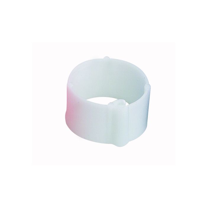 Bague blanche à clips 20 mm par 50