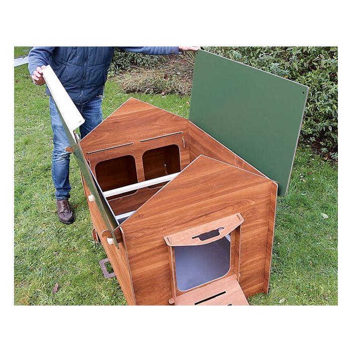 Poulailler 4 à 6 poules Gality Venise