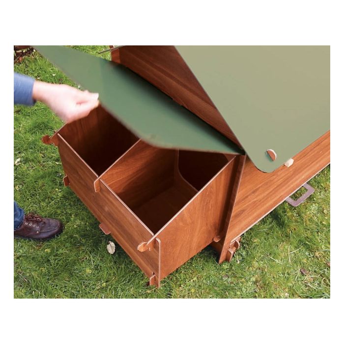 Poulailler 2 à 4 poules Gality Bergame 