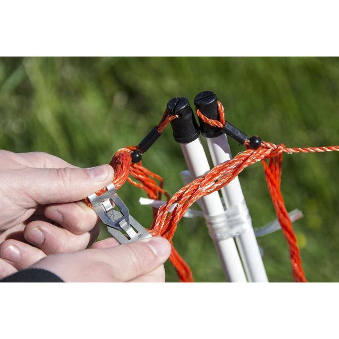 Filet mouton 0.90 m - 50 m électrifiable, double pointe