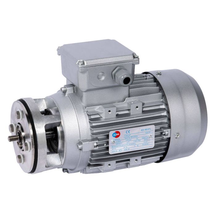 Moteur 1 CV complet triphasé 