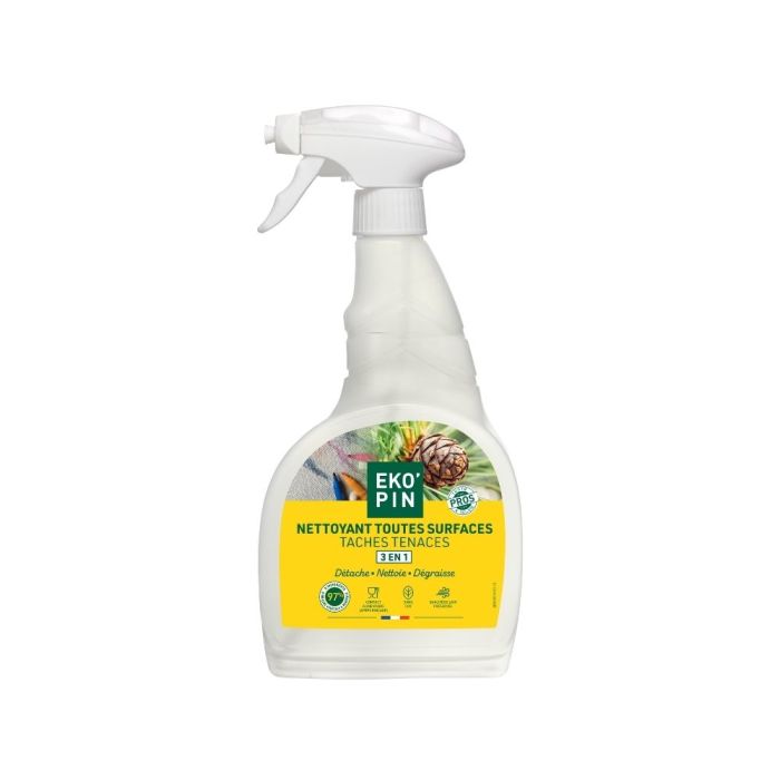 Nettoyant toutes surfaces tâches tenaces 3 en 1 EKOPIN 750 mL