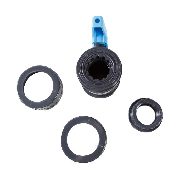 Vanne PVC 1'1/2 FF à visser