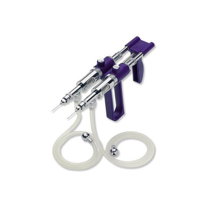 Seringue automatique double SOCOREX  2x1 ml 