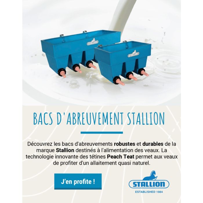 Vêleuse Vink à mouvement alternatif pour race laitière