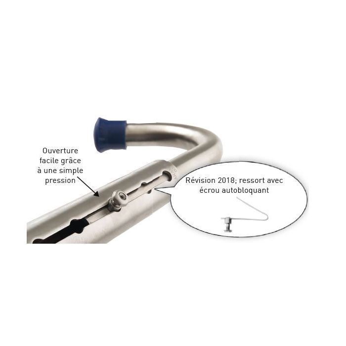 Entrave flanc en inox haut de gamme