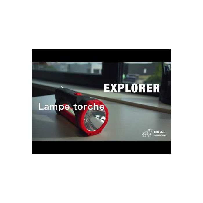 Lampe torche EXPLORER à LED solaire petit modèle