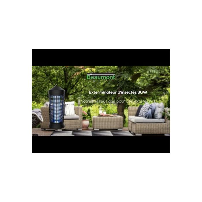 Exterminateur d'insectes Beaumont IPX4 