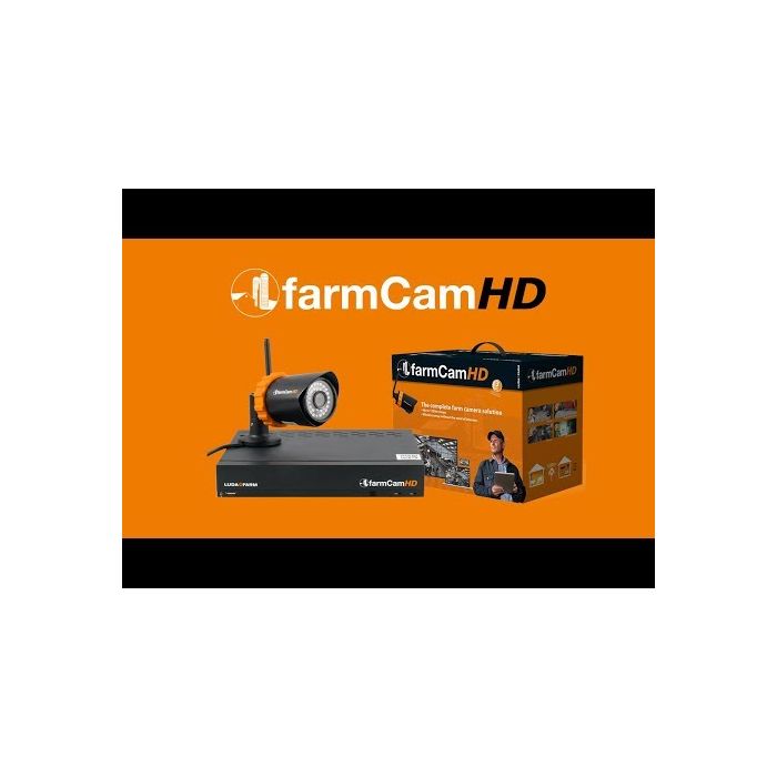 Kit complet 4 caméras de surveillance, Farmcam HD Luda 