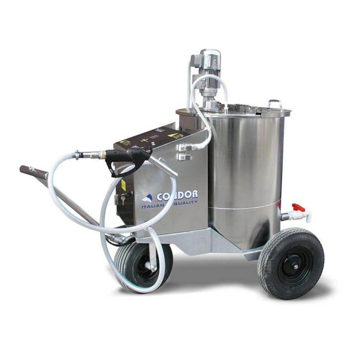 Taxi-lait Distribution + Mélangeur + Chauffage + Pasteurisation