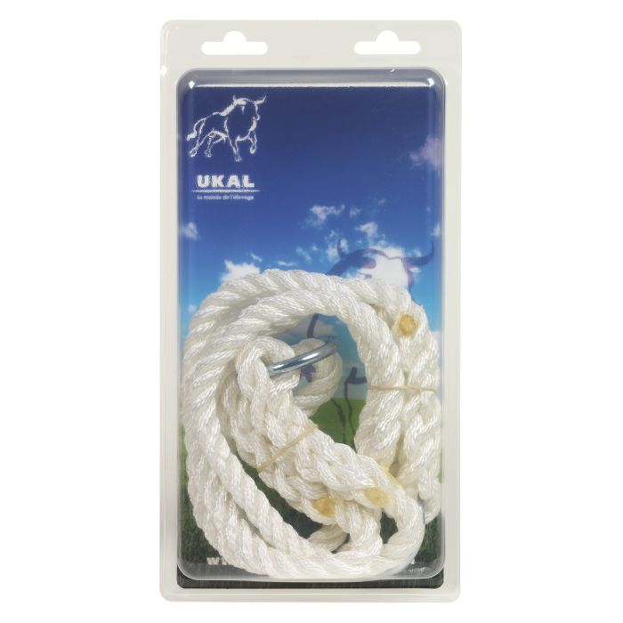 Cordes de vêlage nylon avec anneau