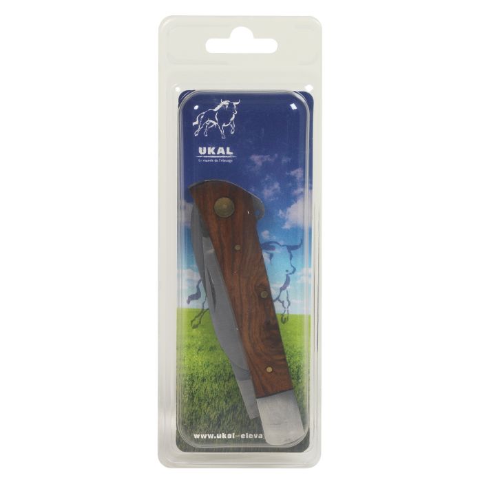 Couteau de berger inox lames 8 et 5,5 cm