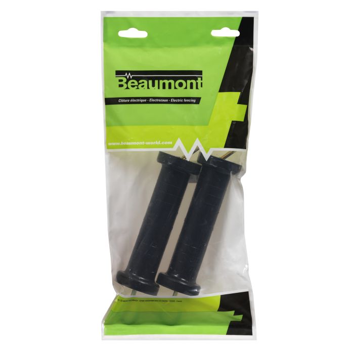 Poignée isolante à ressort, noire X2