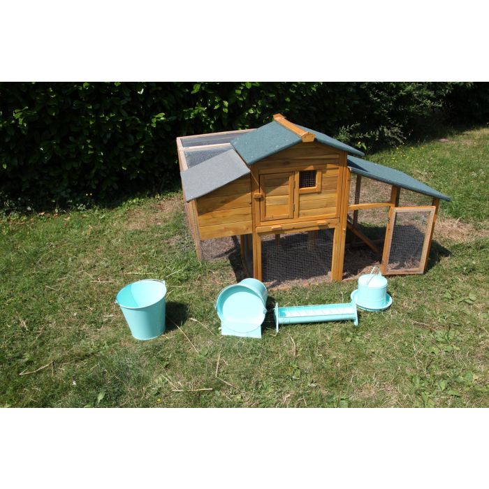 Seau 12 L vert d'eau 