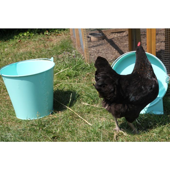 Seau 12 L vert d'eau 