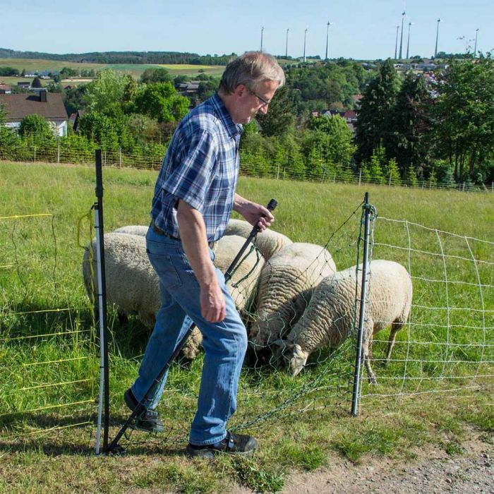 Portillon souple pour filet 