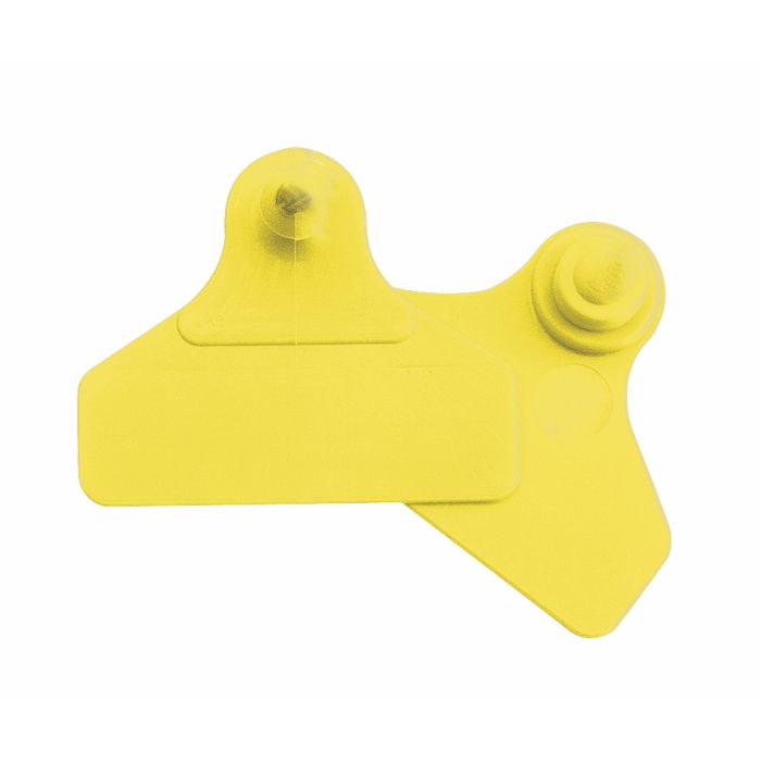 Boucles de marquage Ukaflex large+large nue jaune X20