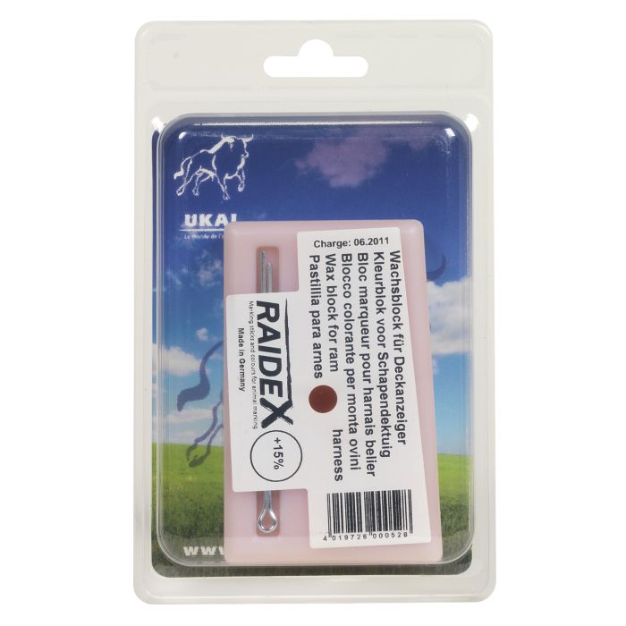 Bloc marqueur RAIDEX pour harnais - Orange