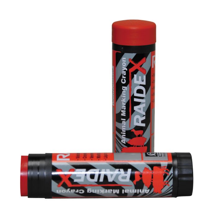 Crayon marqueur Raidex rouge X10