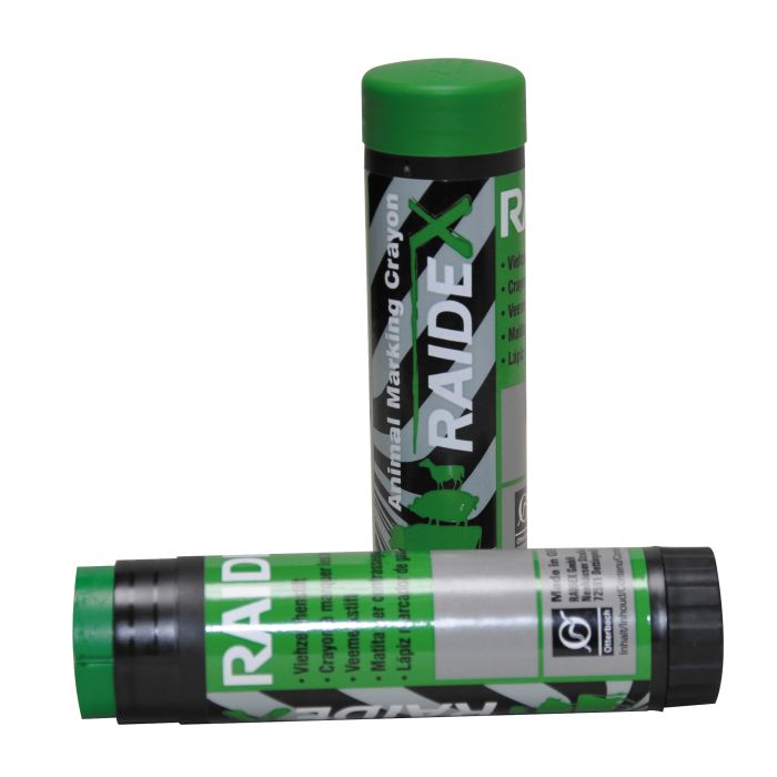 Crayon marqueur Raidex vert x10 