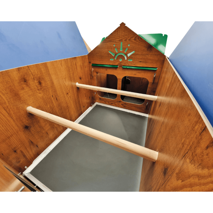 Poulailler 2 à 4 poules Gality Bergame 