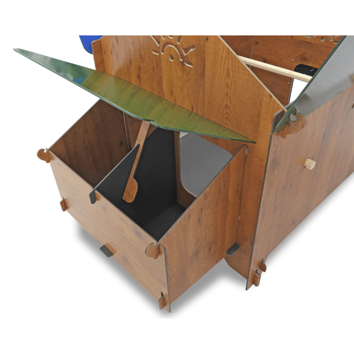 Poulailler 4 à 6 poules Gality Venise