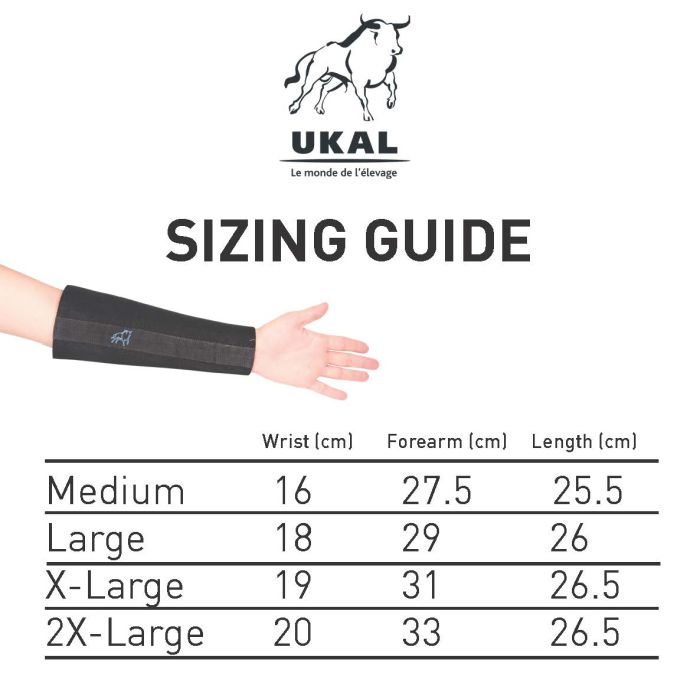 Paire de Manchettes de protection en néoprène - XXL