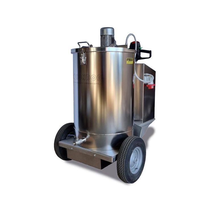 Taxi-lait Distribution + Mélangeur + Chauffage + Pasteurisation