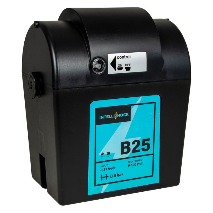 Poste de clotûre B25 à pile, 0.25 J