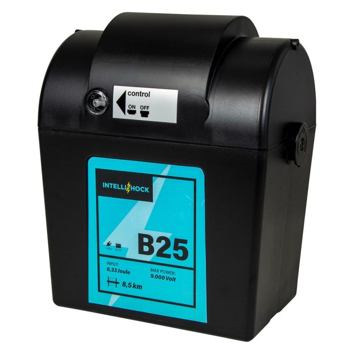 Poste de clotûre B25 à pile, 0.25 J