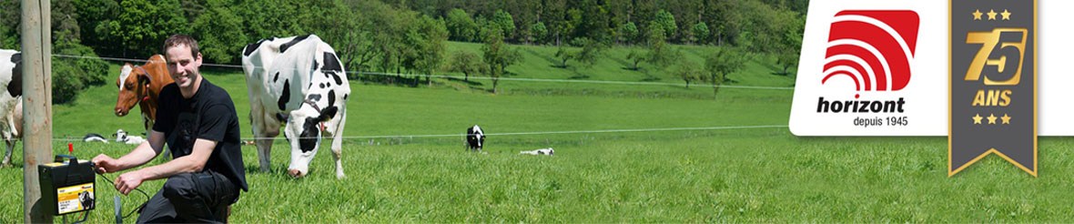 horizont, clôture électrique et matériel d'élevage