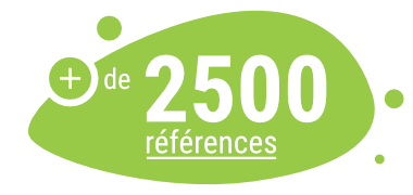 plus de 2500 références